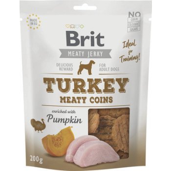 Brit Jerky Turkey Meaty Coins 200g