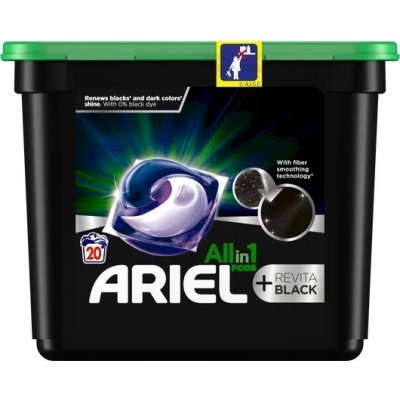 Ariel +Revitablack kapsule 20 PD od 7,39 € - Heureka.sk