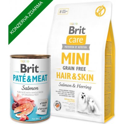 Brit Care Mini Hair Skin Grain-free 2 kg