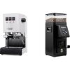 Gaggia New Classic E24, white + Rancilio STILE, black