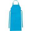 Cg Workwear Verona Dlhá pracovná zástera s trakmi 01146-01 Turquoise 90 x 75 cm