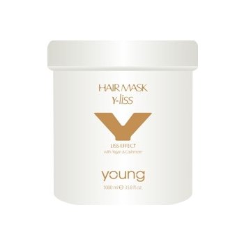 YYoung Y-LISS Maska argan a kašmír pro hebké a dokonale hladké vlasy 1000 ml