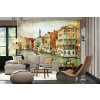 Samolepiaca vliesová fototapeta Vintage romantické Benátky 375 x 250 cm