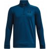 Chlapčenská mikina Under Armour, ARMOUR FLEECE 1/4 ZIP tmavo modrá, XL