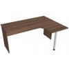 kancelársky stôl ergo ľavý 160x120 cm - GE 60 L orech