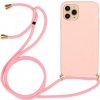 VSETKONAMOBIL 64588 ROPE Kryt so šnúrkou Apple iPhone 15 Pro ružový