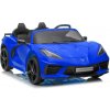 Lean Cars Elektrické autíčko Corvette Stingray TR2203 modré motor 2x45W BATÉRIA 12V7Ah 2022