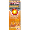 Voľne predajný liek Nurofen pre deti sus.por.1 x 100 ml