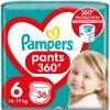 Nohavičkové plienky Pampers Pants Veľkosť 6, 33 ks