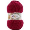 Alize Softy Plus 107 - višňová (100g, žinylková priadza, na hračky)