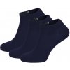 Ponožky Zulu Diplomat Merino Low 3-pack Veľkosť ponožiek: 43-47 / Farba: tmavomodrá