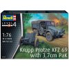 Revell Krupp Protze KFZ 69 With 3,7cm Pak Model Military tank 1:76, 61 dielov (Revell Krupp Protze KFZ 69 With 3,7cm Pak 1:76, 10,7cm, Model No.: 03344)