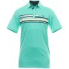 Pánska polokošeľa Mizuno golf Quick Dry Elite Stripe zelená M