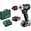 Metabo 601039500 – PowerMaxx BS 12 BL Q – AKU vŕtačka so skrutkovačom, 12V 2x2Ah Li-Power, Nabíjačka SC 30