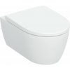 Geberit iCon wc misa s pomaly sa sklápajúcim sedadlom závesné bez oplachovacieho kruhu s vírivým splachovaním biela lesklá 503.046.00.1