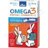 Vitar Kids Omega 3+vit.D+vit.E kapsúl 60