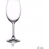 CRYSTALEX pohárov Crystalex Poháre na víno LARA 6 x 250 ml