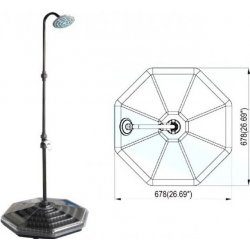 solarna sprcha HANSCRAFT EasySun