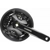 Kľučky Shimano FC-MT101 3x9 40/30/22z 175mm čierne bez krytu servisné balenie