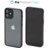 FixPremium - Puzdro Invisible pre iPhone 12 mini, čierna