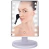 Bezdoteku Kozmetické make-up zrkadlo s led osvetlením biele
