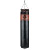 BUSHIDO Profesionálny kožený boxový taška DBX Sovereign 140/45 cm 50 kg