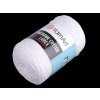Pletacia priadza Macrame Cotton lurex 250 g - (721) biela AB