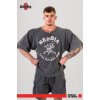 Nebbia Washed bavlnený rag top GOLDEN AGE 788 - black - XL