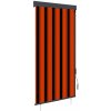 Venkovní roleta 100 x 250 cm oranžovohnědá Oranžový 145960
