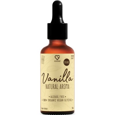 Goodie Přírodní aroma z bourbonské vanilky BIO - Organic Bourbon Vanilla natural aroma 50 ml