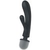 Satisfyer Triple Lover Clitoral Stimulator G-Spot and Massaging Gray