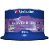 Verbatim DVD+R DL / 8.5 GB / 8x / Matt Silver / 50ks spindle (43758)