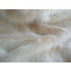 Umelá kožušina, svetlo béžová, 50 mm vlas metráž: min. 0,2 bm
