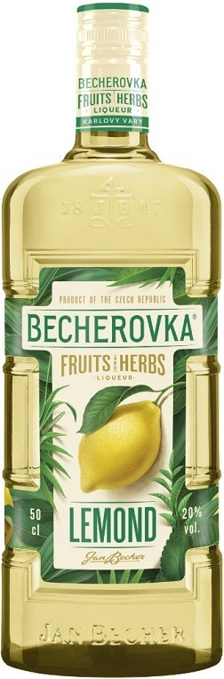 Becherovka Lemond 20% 0,5 l (čistá fľaša)