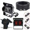 CÚVACIA KAMERA AHD 4 PIN 18 DIÓD 12V/24V KOVOVÁ NTSC/PAL S KÁBLOM 10 METROV