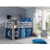 Vipack Detská poschodová posteľ z masívu pre chlapcov Pino