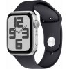 Silikónový remienok OBAL:ME pre Apple Watch 42-49mm M-L Čierny