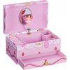 Troli Ružová detská hracia šperkovnica Balerína