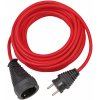 brennenstuhl Kvalitný plastový predlžovací kábel 10m červená H05VV-F 3G1,5 *FR*