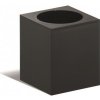 Pohárik na perá CUBO čierny Durable
