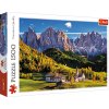 Trefl Puzzle 1500 - Údolie Val di Funes, Dolomity, Taliansko 26163