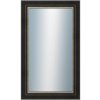 DANTIK - Zrkadlo v rámu, rozmer s rámom 60x100 cm z lišty GREECE čierna (2641)