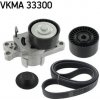 Ozubený klinový remeň - Sada SKF VKMA 33300