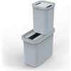 Kôš na odpadky GORECYCLE 30112 46 l, na triedený odpad, sivá, Joseph Joseph