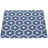 Pappelina Koberec HONEY Denim/Vanilla – modrý, veľkosť koberca 70 x 60 cm