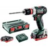 Metabo PowerMaxx BS 12 BL Q Aku vŕtací skrutkovač (12V/2x4,0Ah/45Nm) MetaBOX 601039800