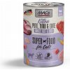 Mac's Kitten mokré krmivo s morčacím mäsom, hovädzím mäsom a kačicou pre mačiatka 400 g