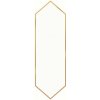 Cersanit OBKLAD CALACATTA FEVER BIG ARROW GOLD DEKOR GLOSSY 12,8X39,8 cm 1ks