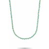 Rebel&Rose Korálkový náhrdelník Mix Turquoise Gold RR-NL047-G-40
