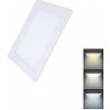 Svietidlo SOLIGHT WD147 6W 3-6000K CCT 450lm led panel štvorcový do podhľadov